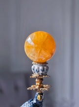 Load image into Gallery viewer, Golden Healer Quartz Sphere - 413g #139