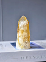 Load image into Gallery viewer, Golden Healer Quartz Tower - small 175g #501 (chipped 20% OFF )