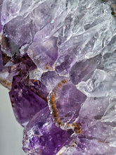 이미지를 갤러리 뷰어에 로드 , Large Rutilated Amethyst Portal / Slab on Black Stand - 7.16kg #135