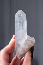 Load image into Gallery viewer, Green Chlorite Himalayan Quartz Point / Cluster - small 120g #548