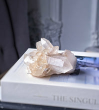 Load image into Gallery viewer, Peach Himalayan Quartz Cluster - small 212g #549