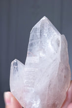 Load image into Gallery viewer, Pink Himalayan Quartz Point / Cluster - small 193g #553