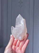 Load image into Gallery viewer, Pink Himalayan Quartz Point / Cluster - small 193g #553