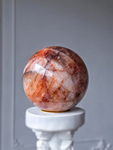 이미지를 갤러리 뷰어에 로드 , Large Fire Quartz / Red Hematoid Quartz Sphere - 1.2kg #25