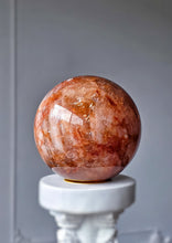 이미지를 갤러리 뷰어에 로드 , Large Fire Quartz / Red Hematoid Quartz Sphere - 1.2kg #25