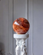 이미지를 갤러리 뷰어에 로드 , Large Fire Quartz / Red Hematoid Quartz Sphere - 1.2kg #25