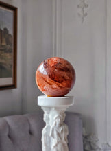 이미지를 갤러리 뷰어에 로드 , Large Fire Quartz / Red Hematoid Quartz Sphere - 1.2kg #25