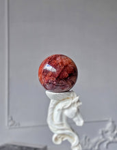 이미지를 갤러리 뷰어에 로드 , Fire Quartz / Red Hematoid Quartz Sphere - 261g #27