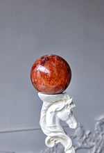 이미지를 갤러리 뷰어에 로드 , Fire Quartz / Red Hematoid Quartz Sphere - 261g #27