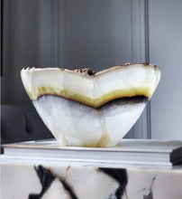 이미지를 갤러리 뷰어에 로드 , Mexican Green Olive Onyx Bowl - 1.77kg #158