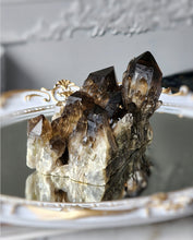 이미지를 갤러리 뷰어에 로드 , Pineapple Smoky Citrine Quartz Cluster - 741g #115