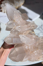 Load image into Gallery viewer, Smoky Pink Himalayan Quartz Cluster - 2.32kg #351