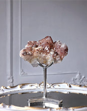 이미지를 갤러리 뷰어에 로드 , Red Phantom Quartz Cluster / Double Terminated on Silver Stand - 646g #403