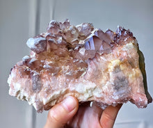 이미지를 갤러리 뷰어에 로드 , Red Phantom / Red Hematite Quartz Cluster - Double Sided 839g #4