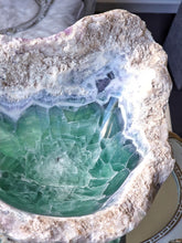 이미지를 갤러리 뷰어에 로드 , Large Mexican Fluorite Bowl - 5.1kg #321