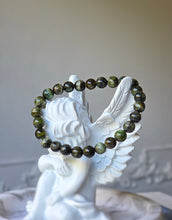 Load image into Gallery viewer, Green Tourmaline Bracelet - 7.5mm #1