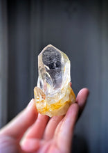 Load image into Gallery viewer, Golden Healer Quartz Point on Stand - 98g #18