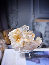 Load image into Gallery viewer, Golden Healer Quartz Cluster on Stand - 369g #107