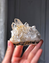 Load image into Gallery viewer, Golden Healer Quartz on Stand - 136g #424