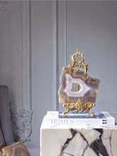 Cargar imagen en el visor de la galería, Brown x Blue Druzy Agate Slab - 602g #8