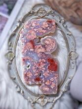画像をギャラリービューアに読み込む, Pink & Blue Agate Slab - 770g #91