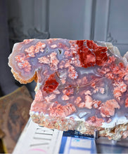 画像をギャラリービューアに読み込む, Pink & Blue Agate Slab - 770g #91