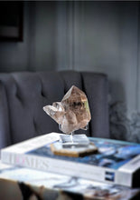 Load image into Gallery viewer, Record Keeper Smoky Quartz x Golden Rutilated - High Grade 324g #104