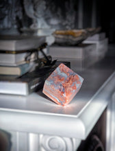 이미지를 갤러리 뷰어에 로드 , Druzy Blue & Pink Agate Cube - 247g #446
