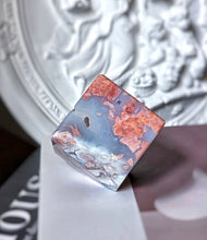 Load image into Gallery viewer, Druzy Pink & Blue Agate Cube - 152g #367
