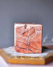 Load image into Gallery viewer, Druzy Pink & Blue Agate Cube - 166g #443