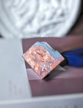 이미지를 갤러리 뷰어에 로드 , Druzy Pink & Blue Agate Cube - 156g #93