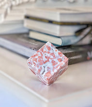 이미지를 갤러리 뷰어에 로드 , Druzy Pink & Blue Agate Cube - 219g #99