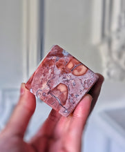 이미지를 갤러리 뷰어에 로드 , Druzy Pink & Blue Agate Cube - 157g #124