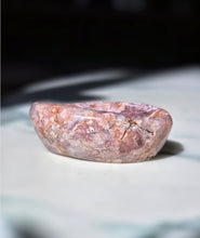 將圖片載入圖庫檢視器 Pink Flower Agate Bowl / Jewellery Dish Tray - small 157g #387
