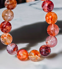 Load image into Gallery viewer, | High Grade | Golden Healer x Red Hematoid Quartz Bracelet - 56g / 14mm #383