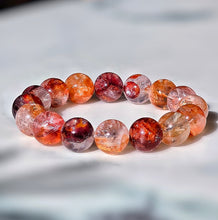 Load image into Gallery viewer, | High Grade | Golden Healer x Red Hematoid Quartz Bracelet - 56g / 14mm #383