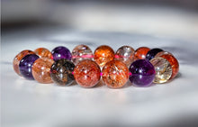 將圖片載入圖庫檢視器 High Grade | Dark Super Seven Bracelet - 39g / 12mm #377