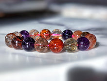 將圖片載入圖庫檢視器 High Grade | Dark Super Seven Bracelet - 39g / 12mm #377