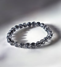 Load image into Gallery viewer, High Grade | Black Rutilated Quartz Bracelet - 8mm / 15g #375