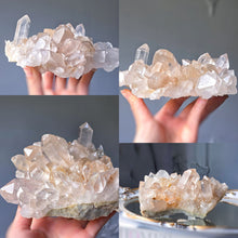 Load image into Gallery viewer, Peach Himalayan Quartz Cluster - 866g #479