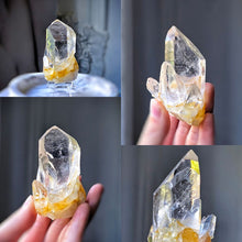 Load image into Gallery viewer, Golden Healer Quartz Point on Stand - 98g #18