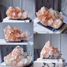 이미지를 갤러리 뷰어에 로드 , Large Pink Himalayan Quartz Cluster - 5.6kg #481