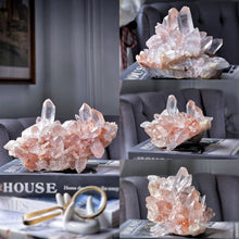 Load image into Gallery viewer, High Grade Pink Himalayan Quartz Cluster - 2.08kg #502
