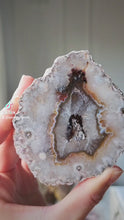 비디오를 갤러리 뷰어 Argentina Agate Slice - small #214에 로드 및 재생