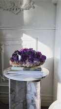 비디오를 갤러리 뷰어 Large Congo Amethyst Cluster - 6.04kg #51에 로드 및 재생