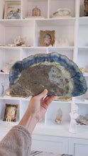 비디오를 갤러리 뷰어 Rainbow Fluorite Slab - 1.3kg #339에 로드 및 재생