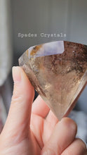 비디오를 갤러리 뷰어 Smoky Garden Quartz Diamond - 180g #137에 로드 및 재생