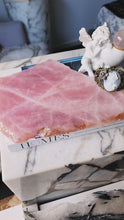 비디오를 갤러리 뷰어 Large Rose Quartz Slab - 1.32kg #926에 로드 및 재생