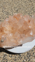 비디오를 갤러리 뷰어 Large Peach Himalayan Quartz Cluster - 6.5kg High Grade #127에 로드 및 재생
