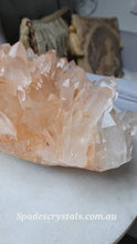 비디오를 갤러리 뷰어 Large Peach Himalayan Quartz Cluster - 6.5kg High Grade #127에 로드 및 재생